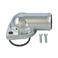 Aluminium Water Neck For Pontiac V8 O'Ring Style Chrome