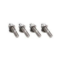 Turbocharger Stud Kit Grade 5 Titanium M10x1.25 50mm Length Set of 4