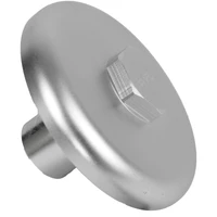 Oil Filter, Sandwich Block Off Plate, Aluminium For Chevrolet 13/16in. -16, Silver
