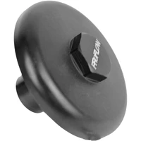 Oil Filter, Sandwich Block Off Plate, Aluminium For Chevrolet 13/16in. -16, Black