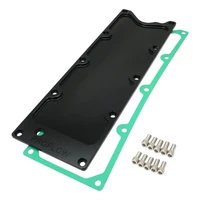 Engine Valley Cover, LS1, DOD Delete, Billet Aluminium, Low Profile, Black, Superseded Version