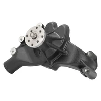 Replacement Water Pump, Cast Aluminium Ultra Cool, BB Chev, Long Style, Black Finish, Each