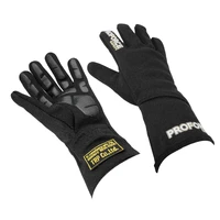 Proforce Driving Gloves Pro Racing Double Layer Nomex Black FIA Pair