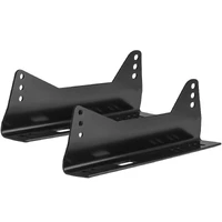 Proforce Seat Mount Steel Black Universal. Heavy Duty Tall Pair