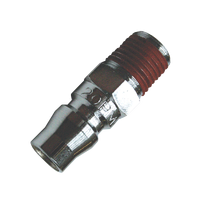 Air Fitting - 1/4" Male Thread Plug - Nitto Style - Hi Flow Series