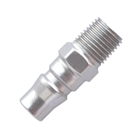 Air Fitting - 1/2" Male Thread Plug - Nitto Style - Hi Flow Series