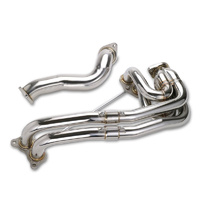Unequal Length Performance Headers and Over-Pipe Combo (BRZ/86) Heat Coated