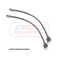 Rear Braided Extended Brake Hoses - ABS Dual Hose (Hilux 2015+)