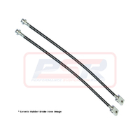 Rear Rubber Extended Brake Hoses - Dual Hose (X-Class)
