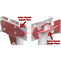 Steering Box Mount Repair Kit (Landcruiser 80/105)