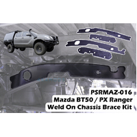 Weld On Chassis Brace Kit - 4 Plates (Ranger PX/BT-50 - Dual Cab)