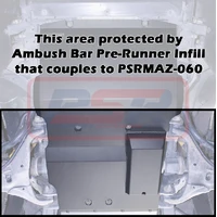 Front Bash Guard - Suits Pre Runner Infill (BT-50 2/Ranger PX 2-3)