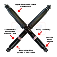 TTG Rear 2-3" Shock Absorber - PAIR (Landcruiser 200 Series)