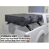 Roof Top Tent Non Tilt Mounting Rail System - Baja Rack Style
