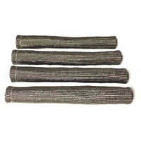 8in Spark Plug Wire Boots - Titanium - 4 pcs