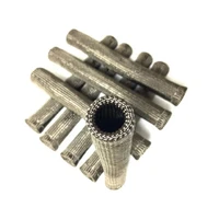 8in Spark Plug Wire Boots - Titanium - 8 pcs
