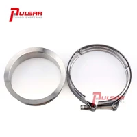 S400 T6 Turbo 5" Stainless Steel Flange Clamp Kit