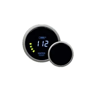 52mm 'Digital' Water Temperature Gauge - Blue - Fahrenheit