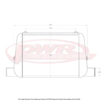 2.5" Outlets Intercooler