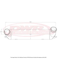116mm Intercooler - OEM (1M E82 11-12)
