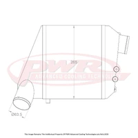 116mm Intercooler - Suits Factory Location (Supra 93-02)