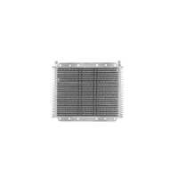 Trans Oil Cooler - 280 x 200 x 19mm -6 AN fittings suits 9" SPAL Fan