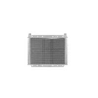 Trans Oil Cooler - 280 x 200 x 19mm -8 AN fittings suits 9" SPAL Fan