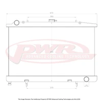 42mm Radiator (Silvia 180SX S13 SR20/DET 90-94)