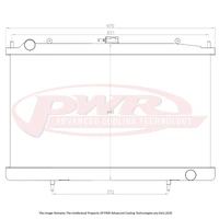42mm Radiator (Silvia 200SX S14/S15 SR20/DET 93-02)