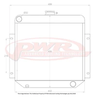 55mm Radiator (Cortina 62-66)