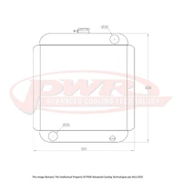 42mm Radiator (1200 70-73)
