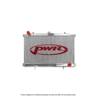 55mm Radiator w/ Twin 12" SPAL Fan Mounts (Silvia 200SX S14/S15 SR20/DET 93-02)