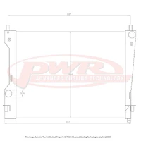 42mm Radiator (Mustang 05-09)