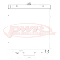 55mm Radiator (LC 70/75 Series 84-99)