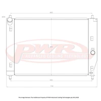 42mm Radiator (Corvette 05-13)