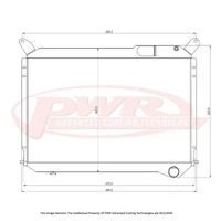 42mm Radiator (300ZX 83-89)