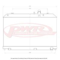 55mm Radiator (RX8 Series 1 02-08)