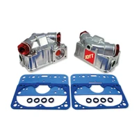 Fuel Bowl Conversion Kit Four BBL Dual Accelerator Pump Mounting hardware not included