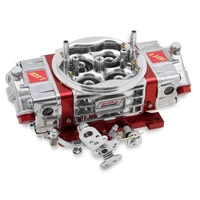Q-Series Carburetor 650CFM Draw-Thru 2X4 Supercharger 650 CFM - 4150 - Mechanical Secondaries - Shiny - Gasoline