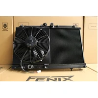 Radiator Full Alloy Performance (EVO 7-8-9) - Satin Black