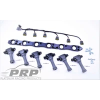 Nissan R34 NEO Motor Coil Kit Silver / Complete Kit - Bracket / Stalks / Coils / Loom / LOOM 1 - NEO Head on S1 Motor