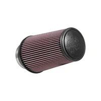 Universal Clamp-On Air Filter - 4" ID x 6" Base OD x 4.625" Top OD x 9" H