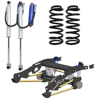 Superior Weld In Coil Conversion VSB14 Approved w/Remote Reservoir Shocks (Rear Only) Suitable For Toyota Hilux 2015-07/25 Revo (N80)