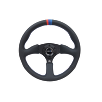 Reinforced Steering Wheel 350mm Comfort Black w/ M3 Stripe