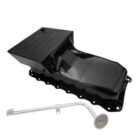 RTS Oil Pan For Holden V8 253-308 355 Stroker Steel Black 6.5 LT Capacity Holden HQ-WB Torana LH-LX Includes Matching RTS-3318 Pick Up Kit