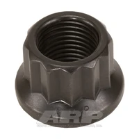 RTS Nut 12-point 8740 Chromoly Steel Black 9/16in-18 Thread 11/16 Socket 180000PSI 4 Pack