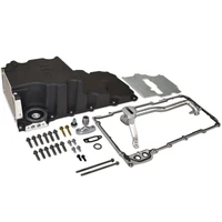 RTS Oil Pan Cast Aluminium Black Standard Stoke Early Holden or Chev with LS Engine Swap up to 3.620 " Stroke