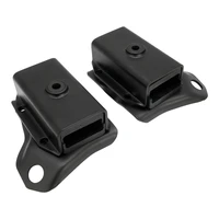 OE, Rear Leaf Spring Differential and Shock Absorber Mounting Plate Kit With Rubber Insulators, as Original GT Falcon - Will Fit All Models 67-78