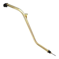 RTS Transmission Dipstick and Tube Trick Loc Steel/Plastic Lock BlackChev Holden GM TH400 with Shield - fits steel flywheel shield