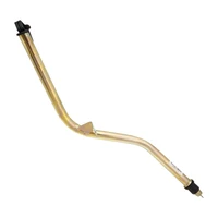 RTS Transmission Dipstick and Tube Trick Loc Steel/Plastic Lock Black Ford AOD